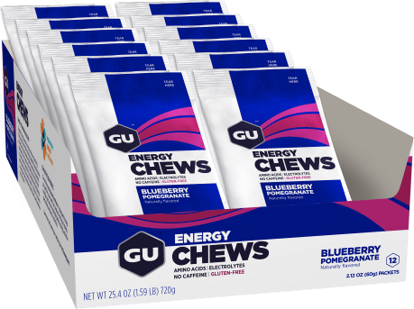 Energy Chews - 12x60g - Blueberry Pomegranate