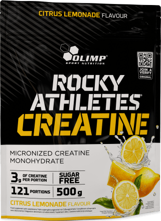 Rocky Athlets Creatine - 500g - Citrus Lemon