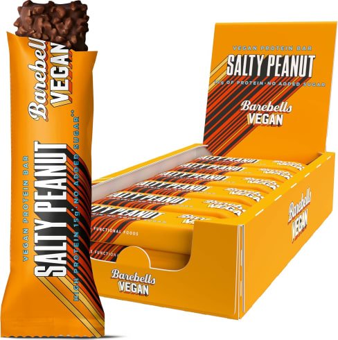Vegan Protein Bar - 12x55g - Salty Peanut