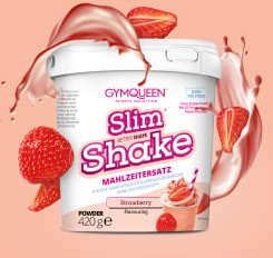 Slim Shake Mahlzeitersatz-Shake - 420g - Strawberry