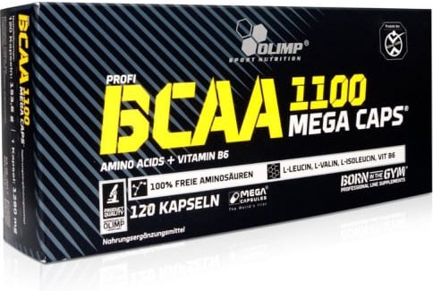 BCAA Mega Caps 1100 (120 Kapseln)