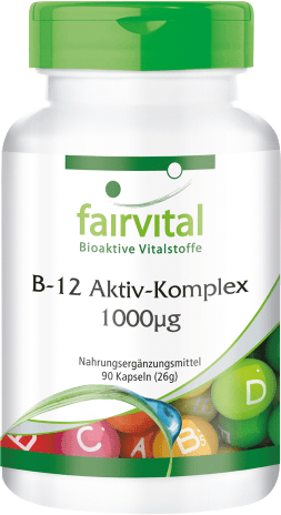 B-12 Aktiv-Komplex 1000µg (90 Kapseln)