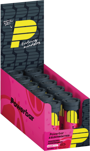 5 Electrolytes Sports Drink - 12 x 10Tabs - Himbeere-Granatapfel