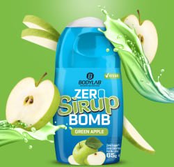 Thumbnail - Zero Sirup Bomb - 65 ml - Green Apple