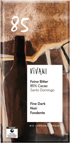 Cacao 85% Feine Bitter Schokolade bio (80g)