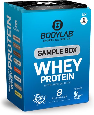 Whey Protein Probierbox 2 (8 Proben je 30g)