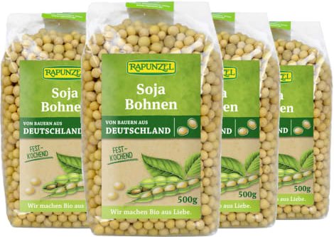 4 x Soja Bohnen (4x500g)