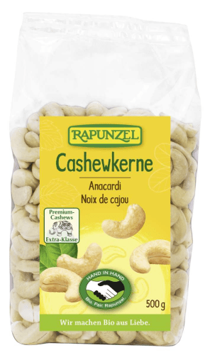 Thumbnail - Cashewkerne ganz bio (500g)