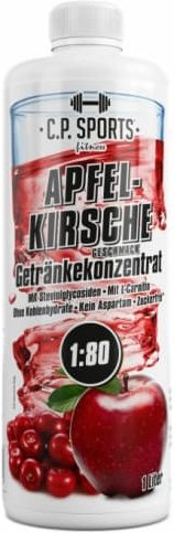 C.P. Sports Getränkekonzentrat - 1000ml - Apfel-Kirsche