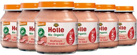 Rindfleisch - 6x125g - Demeter ab dem 5. Monat