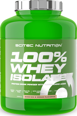 100% Whey Isolate - 1816g - Cookies & Cream