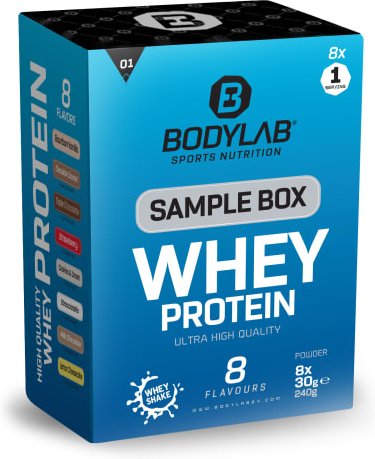 Whey Protein Probierbox 1 (8 Proben je 30g)