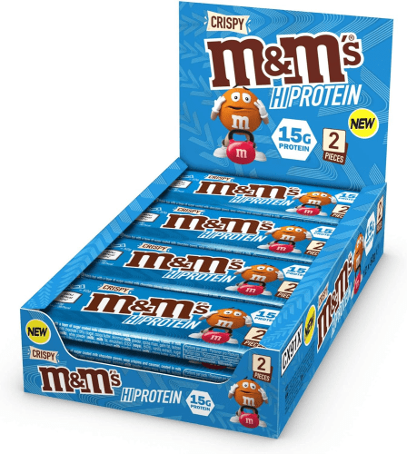 M&M's Crispy High Protein Bar Milk Chocolate (12x52g)