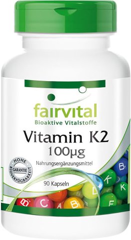 Vitamin K2 (90 Kapseln)