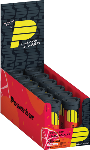 5 Electrolytes Sports Drink - 12 x 10Tabs - Pinke Grapefruit Caffeine