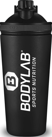 Bodylab Stainless Steel Shaker (750ml) – black