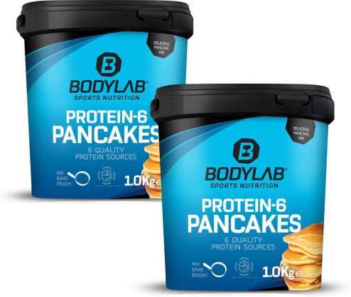 2 x 1000g Protein-6 Pancake Powder