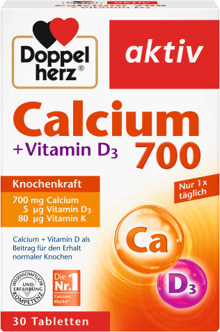 Calcium 700 + D3 (30 Tabletten)