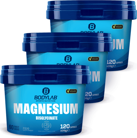 3 x Magnesium Bisglycinate (120 Kapseln)
