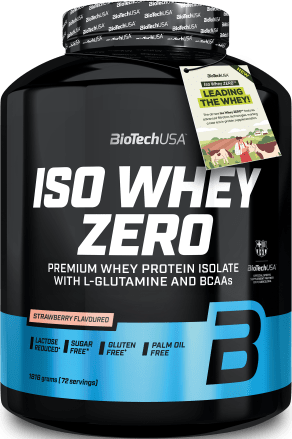 Iso Whey Zero - 1816g - Erdbeere