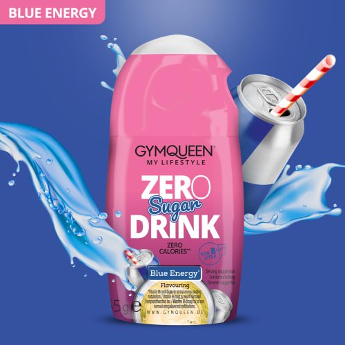 Zero Sugar Drink - 65ml - Blue Energy