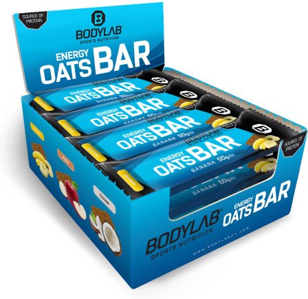 Energy Oats Bar - 12x50g - Banane