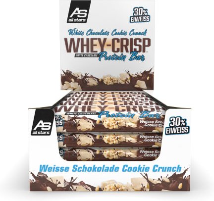 Whey-Crisp Bar - 25x50g - White Chocolate Cookie Crunch