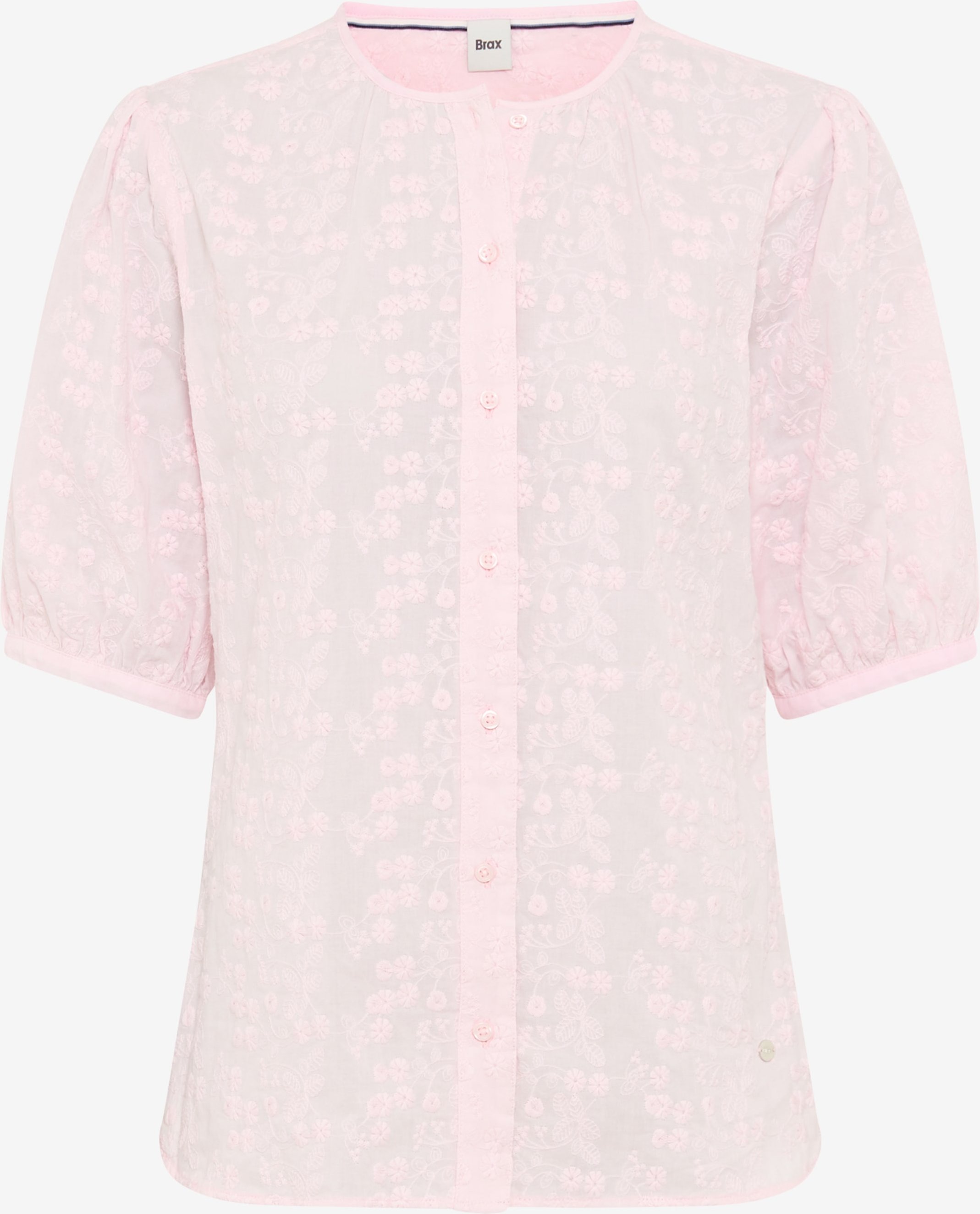 Brax Damen Bluse Style VEA dusty rose, Rosa, Gr. 40