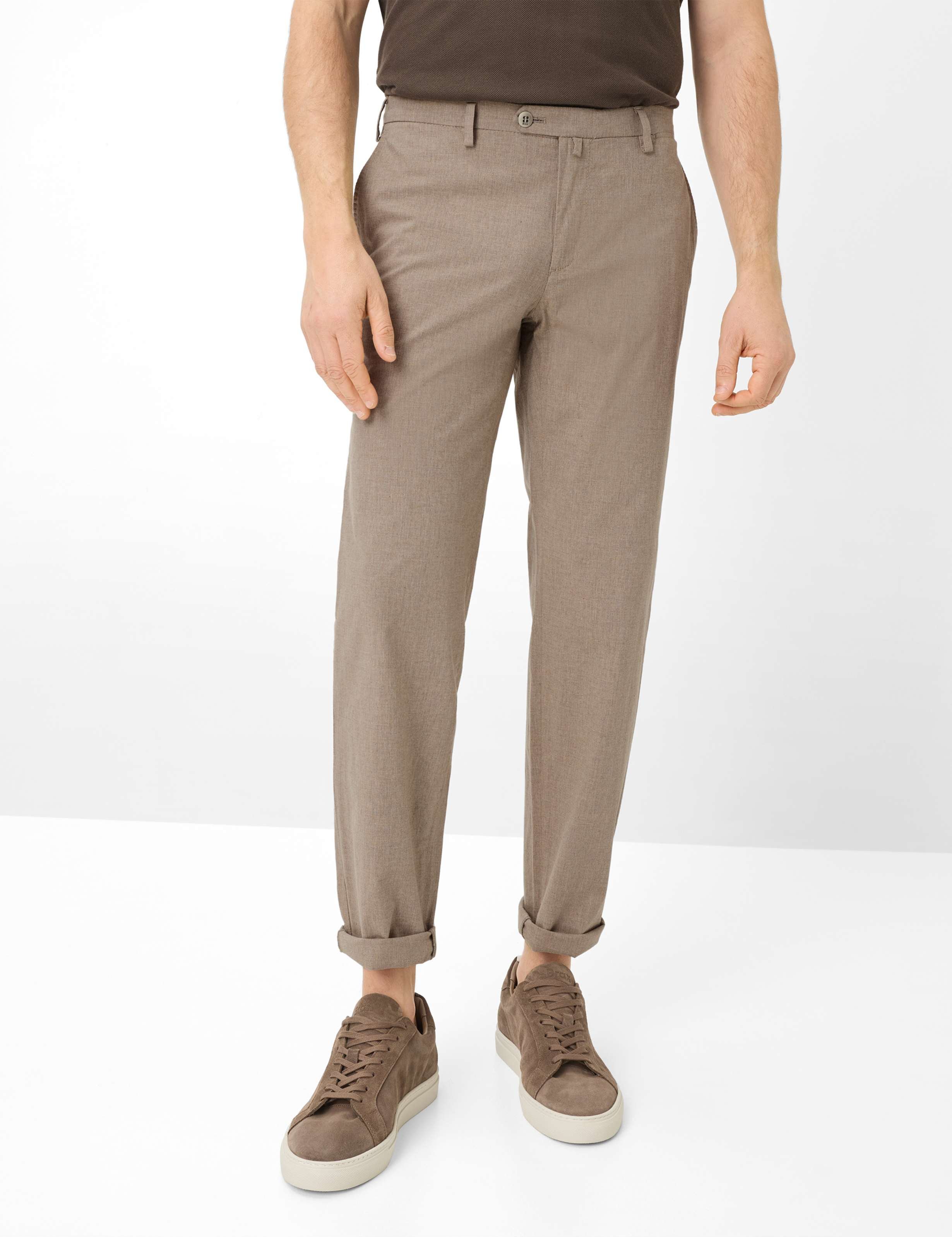 Brax Herren Hose Style SILVIO WALNUT, braun, Gr. 40/30