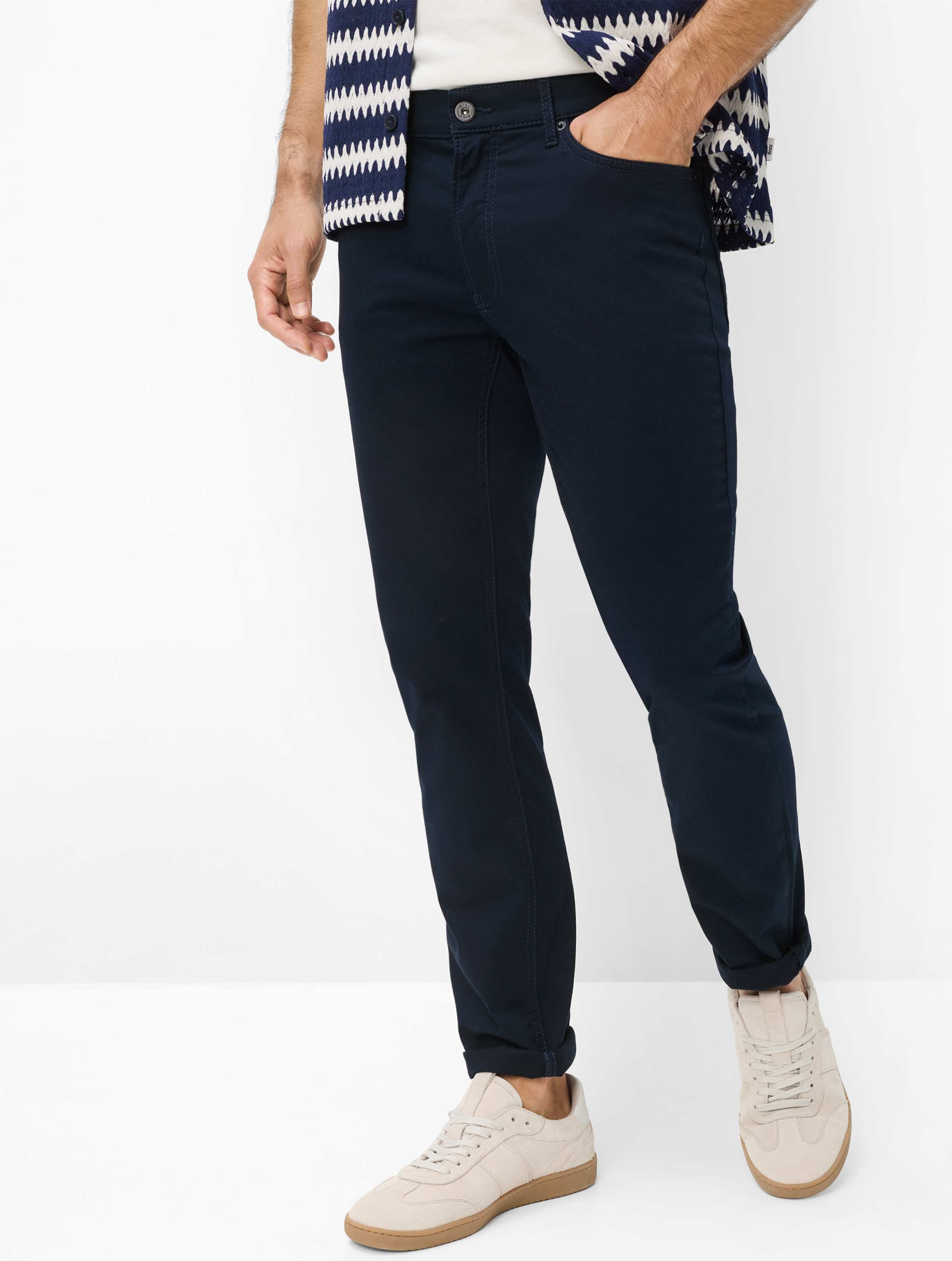 Thumbnail - Brax Herren Five-Pocket-Hose Style CHUCK NAVY, dunkelblau, Gr. 38/30