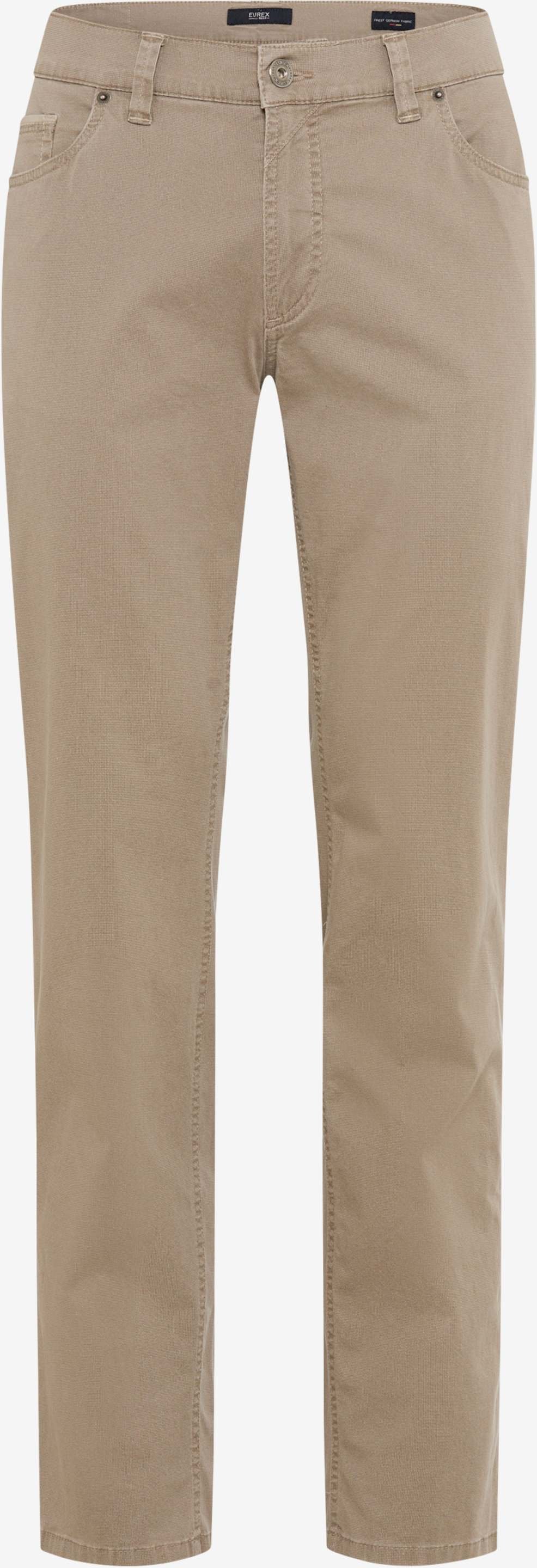 Eurex by Brax Herren Five-Pocket-Hose Style LUKE TAUPE, hellbraun, Gr. 52