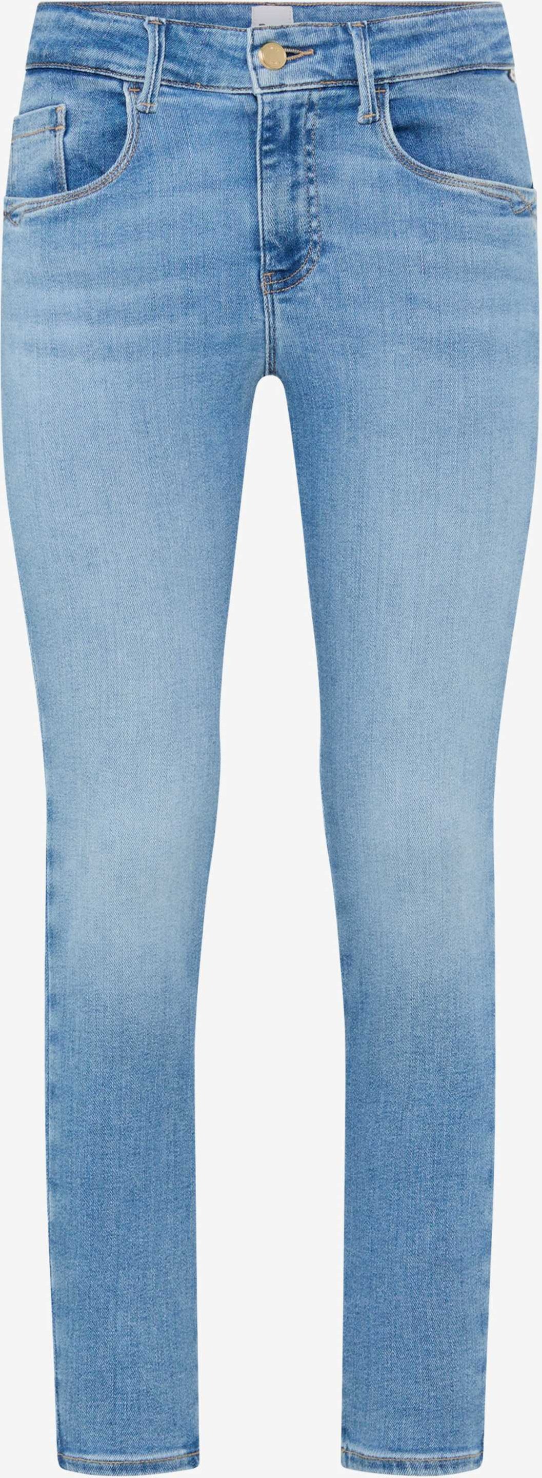 Brax Damen Five-Pocket-Hose Style ANA S USED LIGHT BLUE, denim hellblau, Gr. 40L