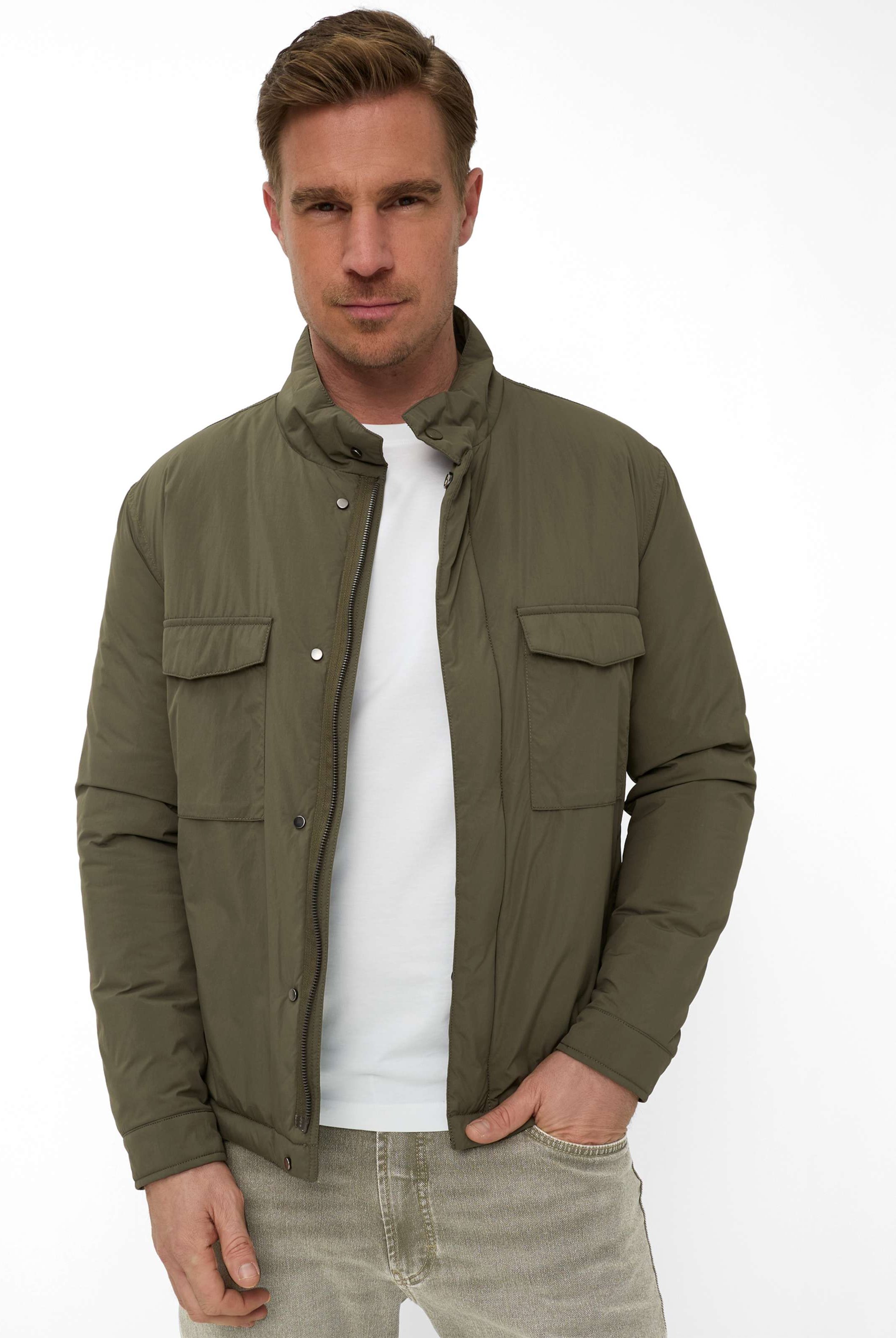 Brax Herren Jacke Style FRANCO olive Grün Oliv, grün - oliv, Gr. XXXL