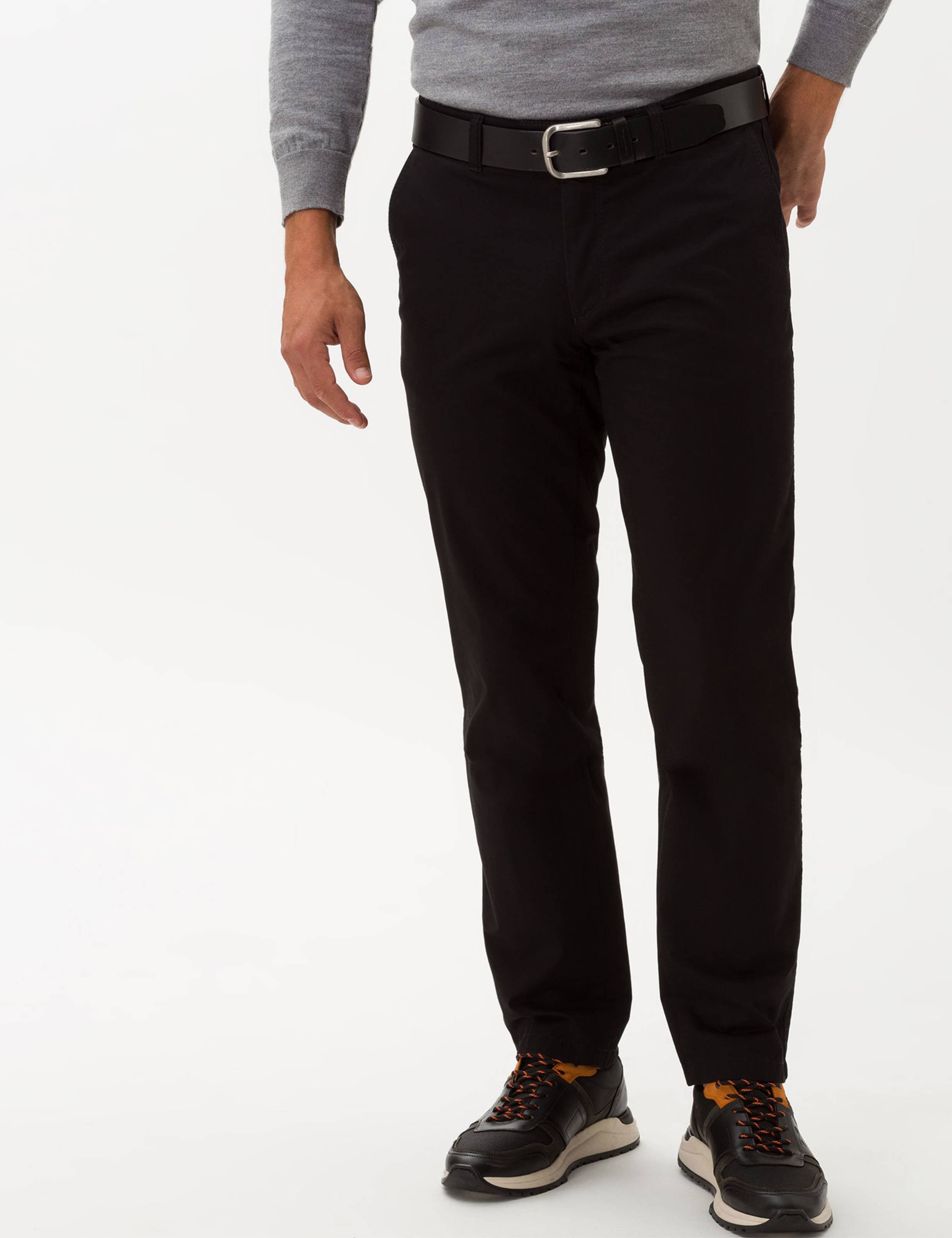 Thumbnail - Eurex by Brax Herren Flatfronthose Style JIM PERMA BLACK, perma schwarz, Gr. 52