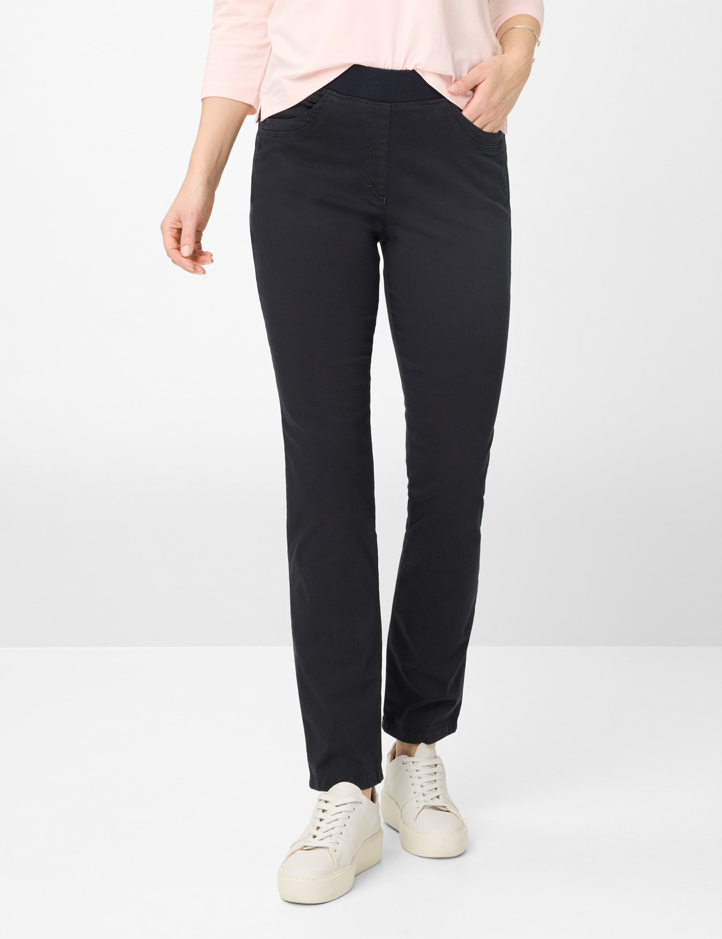 Thumbnail - Raphaela by Brax Damen Schlupfhose Style PAMINA FUN NAVY, dunkelblau, Gr. 36