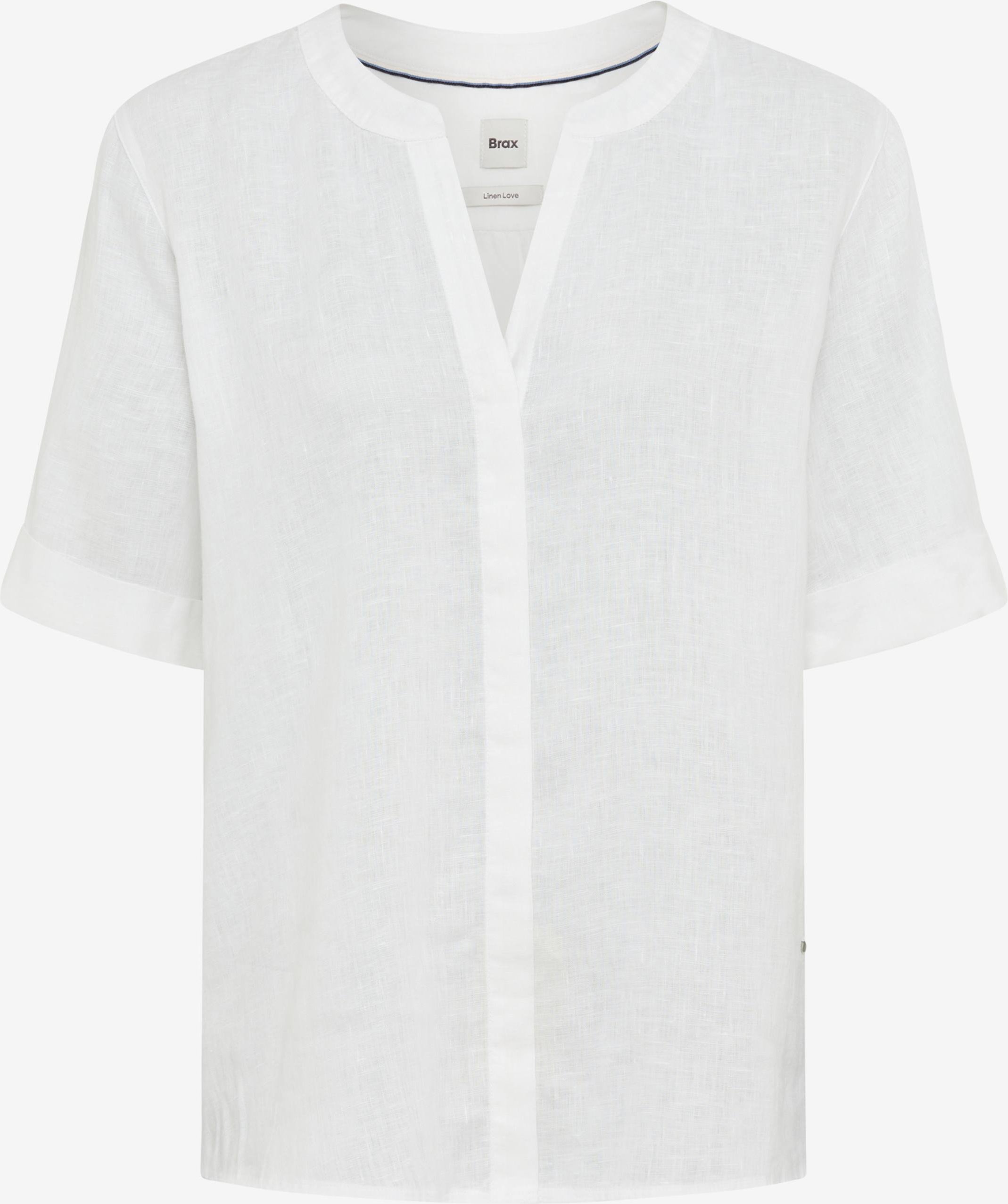 Thumbnail - Brax Damen Bluse Style VERI white, weiß, Gr. 38