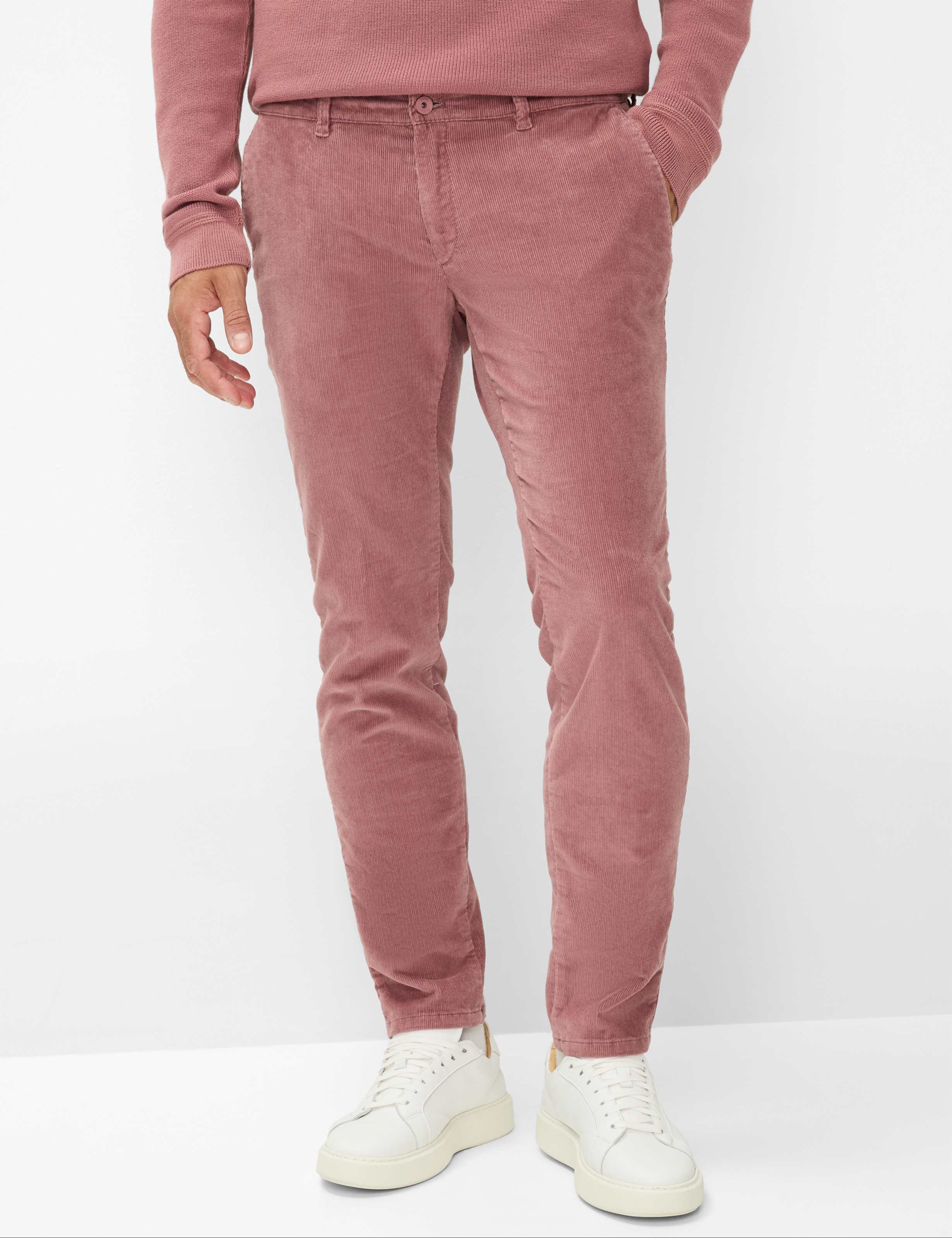 Brax Herren Chino Style SILVIO CINDER ROSE, Rosa, Gr. 33/34
