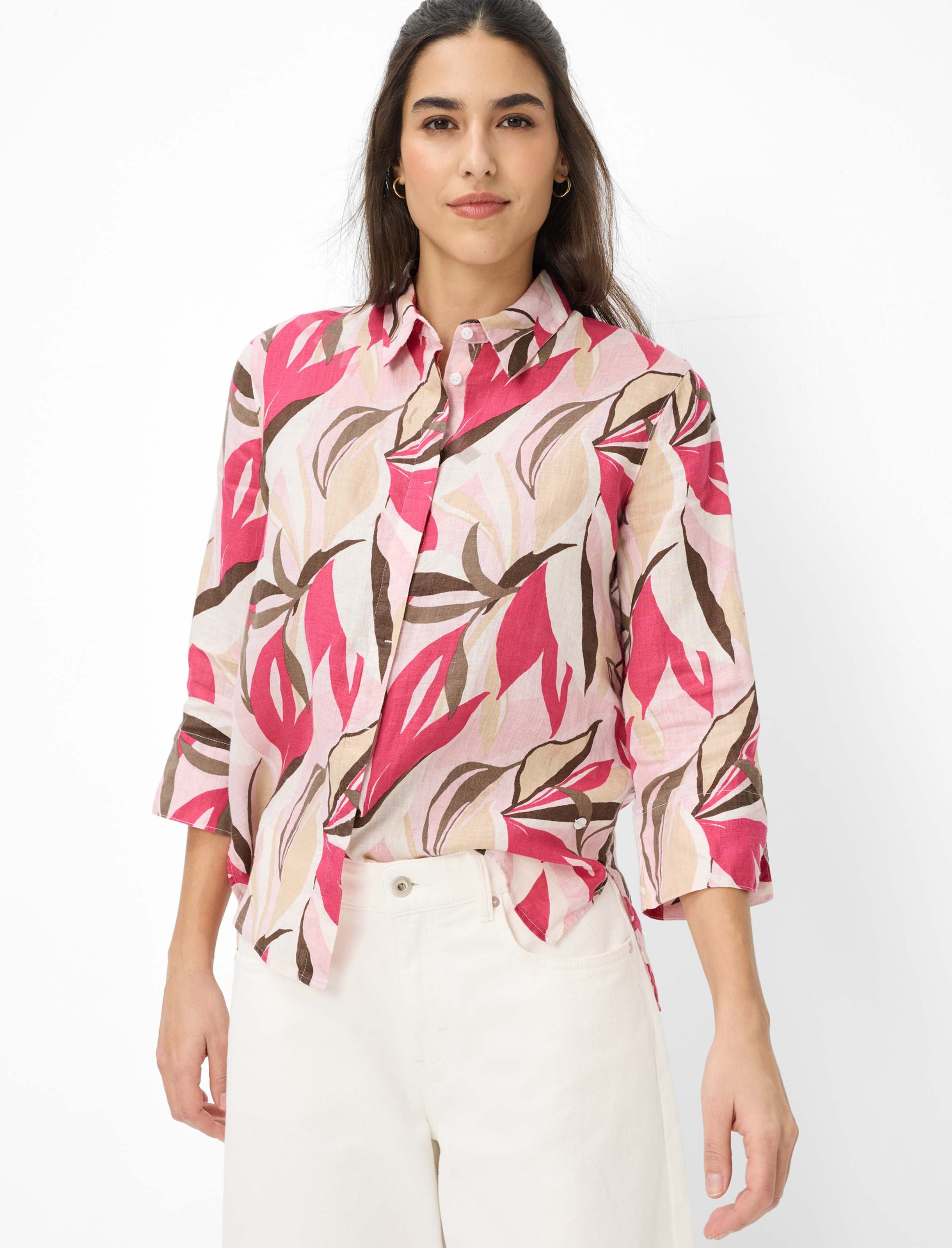 Thumbnail - Brax Damen Bluse Style VICKI raspberry sorbet, Rosa, Gr. 38