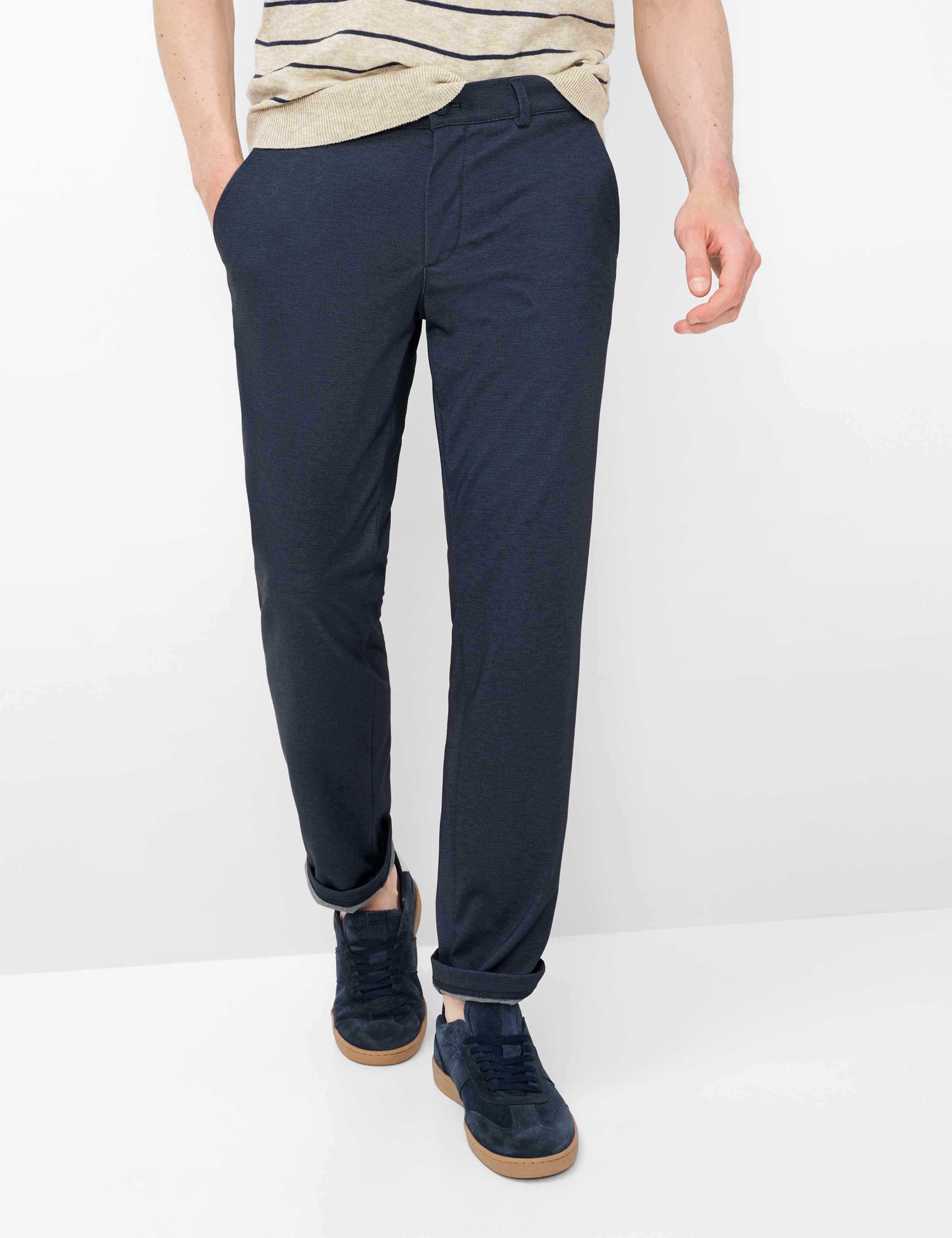 Eurex by Brax Herren Chino Style THILO MINIMAL BLUE, dunkelblau, Gr. 265U