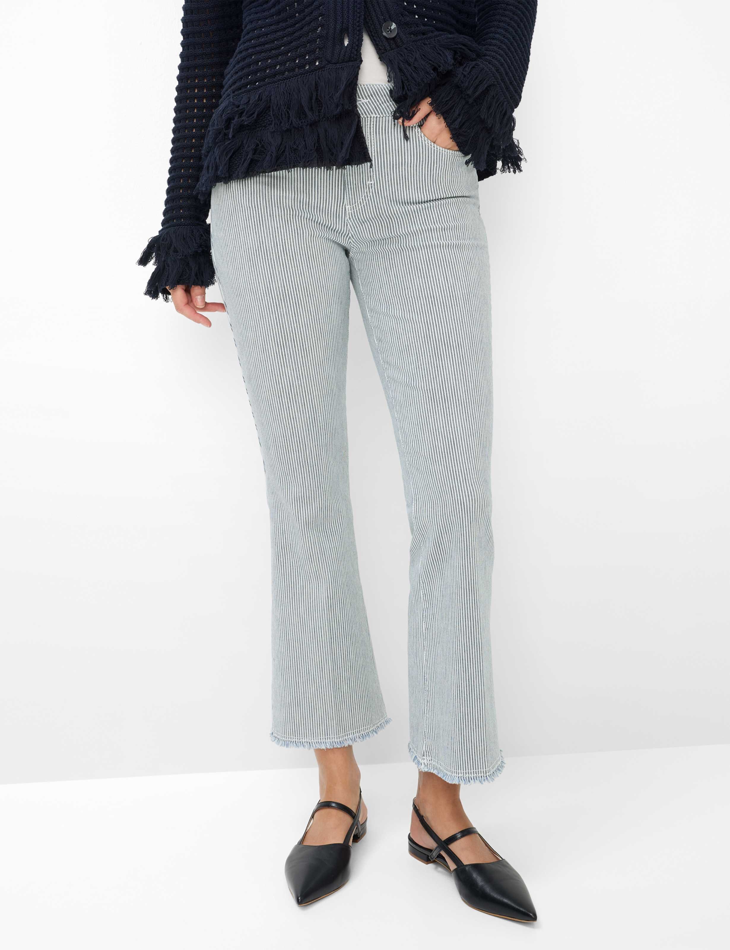 Brax Damen Boot Style SHAKIRA S BOOT CLEAN LIGHT BLUE, denim hellblau, Gr. 42K