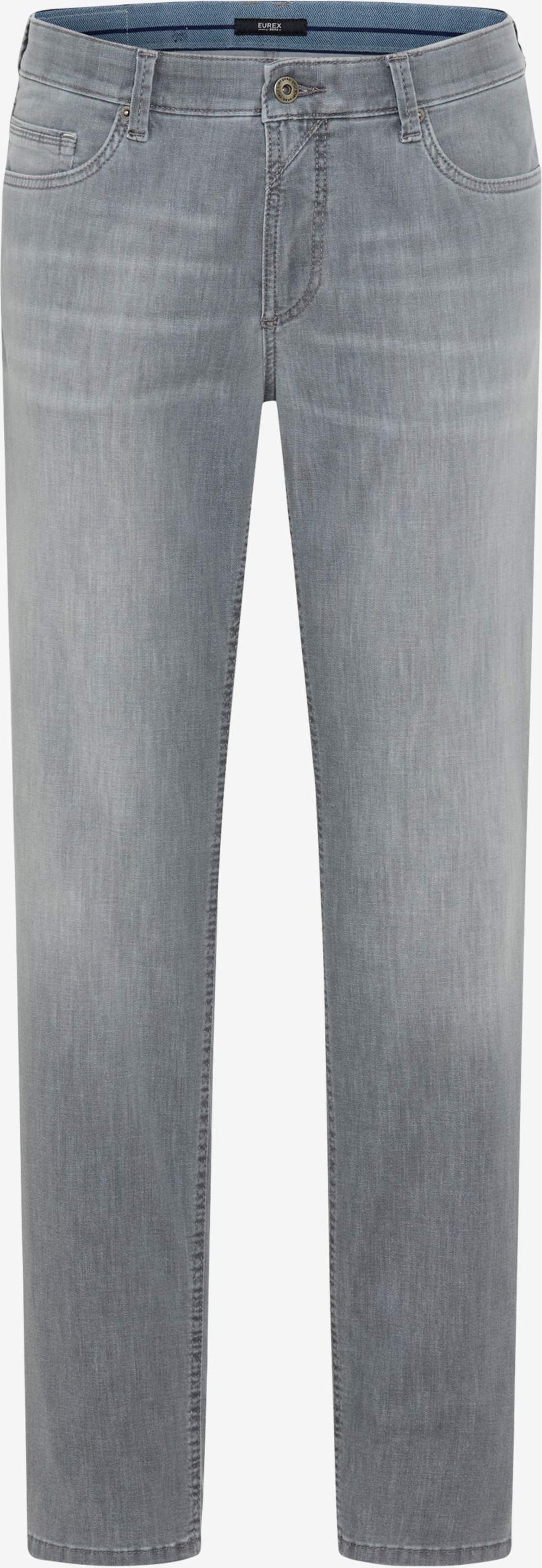 Eurex by Brax Herren Five-Pocket-Hose Style LUKE GREY, denim grau, Gr. 24U