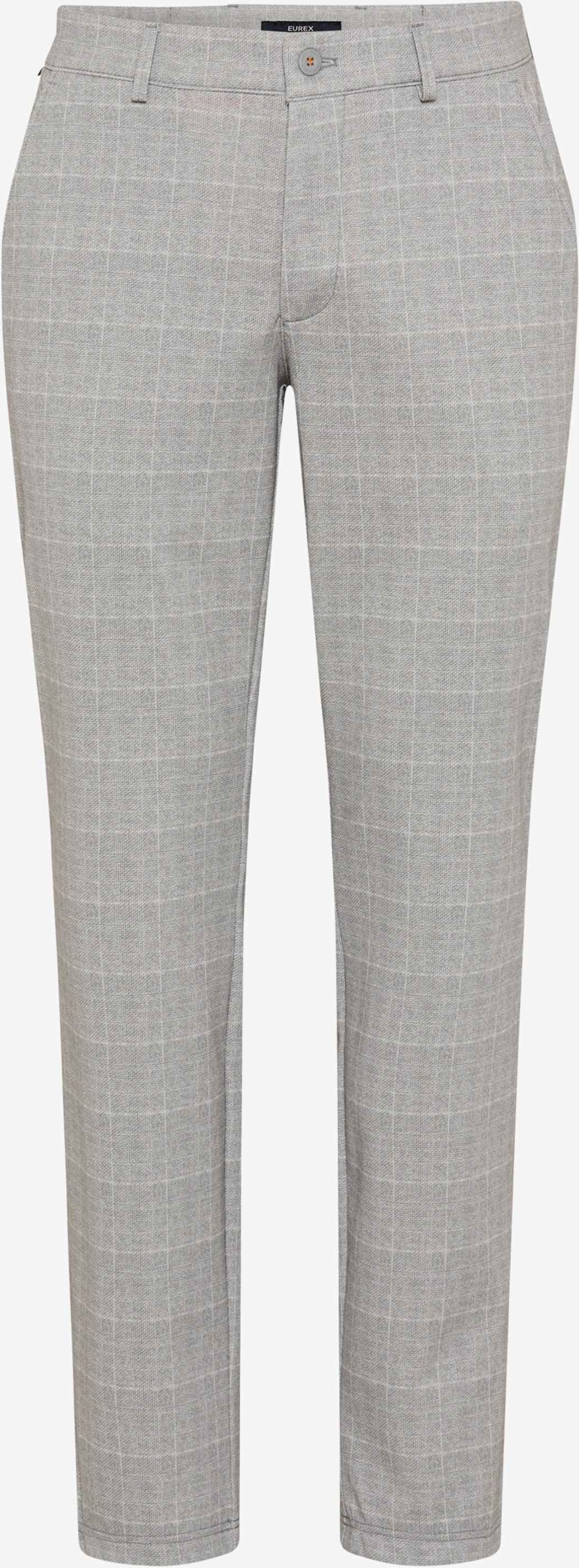 Eurex by Brax Herren Chino Style THILO MINERAL CHECK, grau, Gr. 25