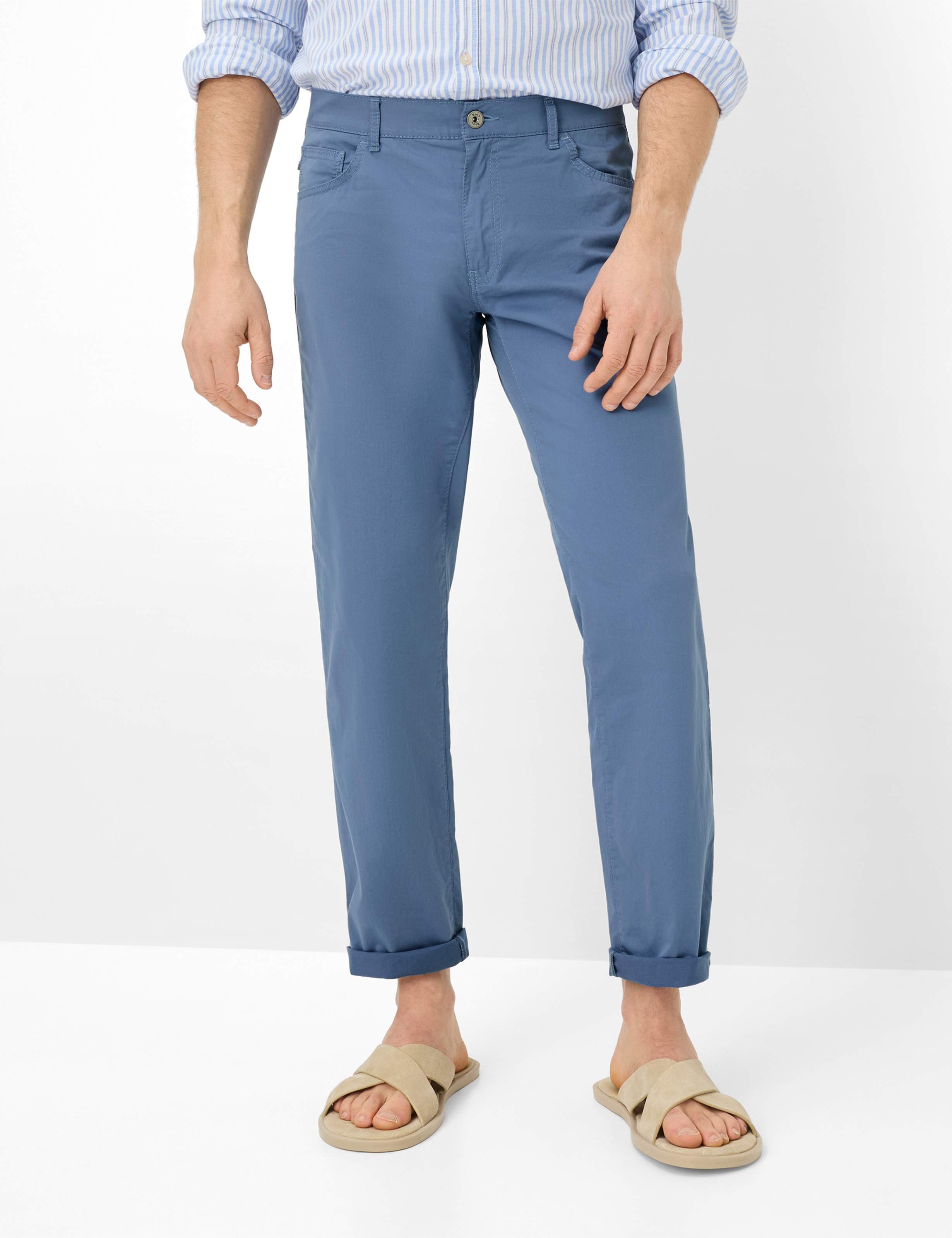 Brax Herren Five-Pocket-Hose Style CADIZ RIVIERA, Blau, Gr. 33/36