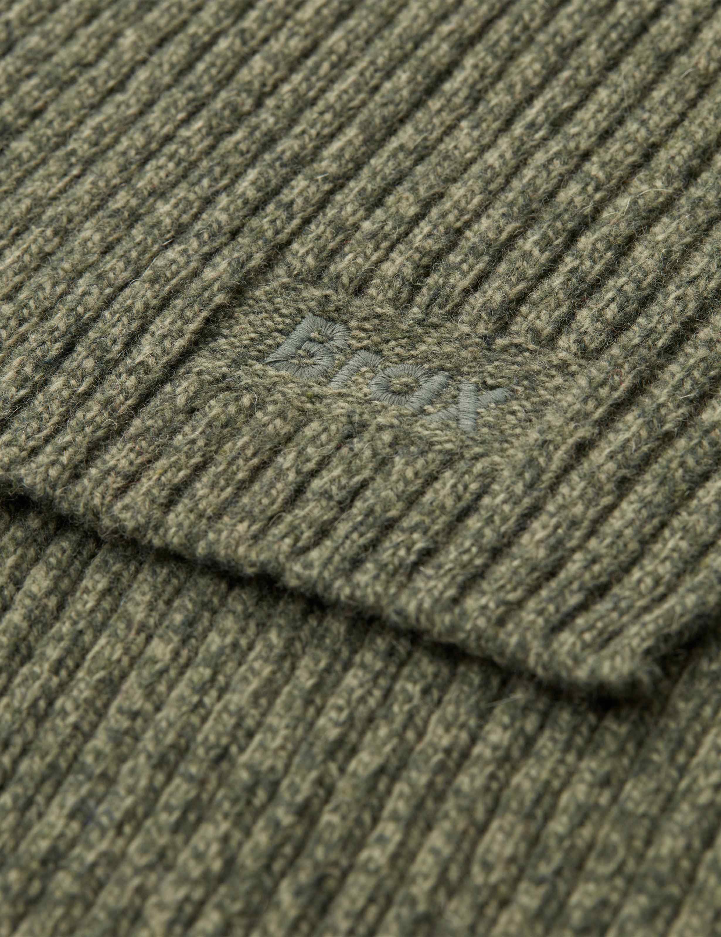 Brax Herren Schal Style QUINTO deep jungle Grün Oliv, grün - oliv, Gr. 0SIZE