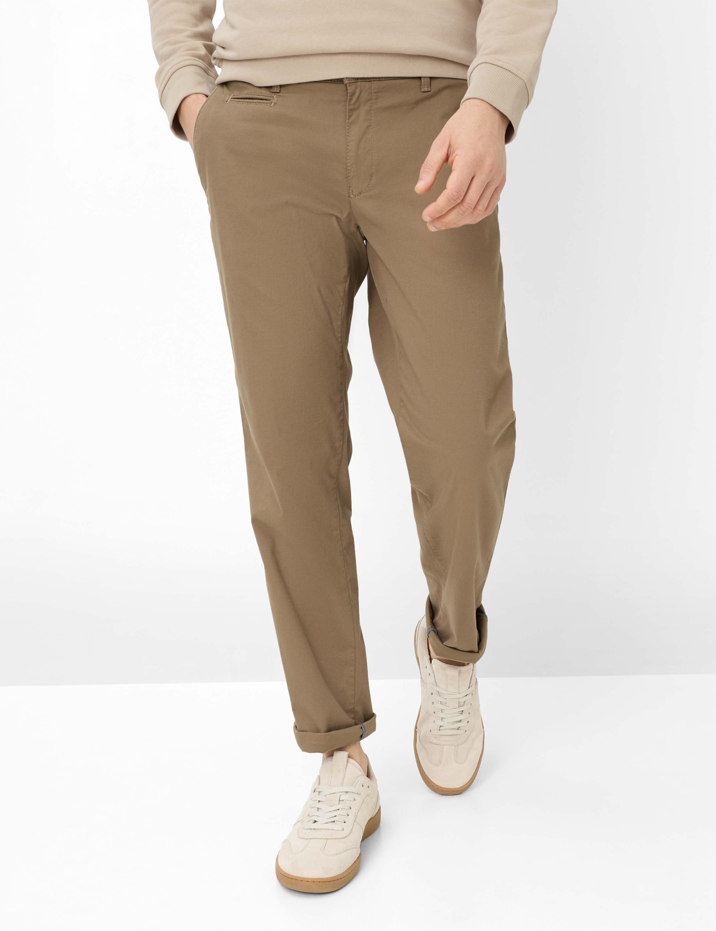 Brax Herren Chino Style FABIO IN NUT, braun, Gr. 38/38