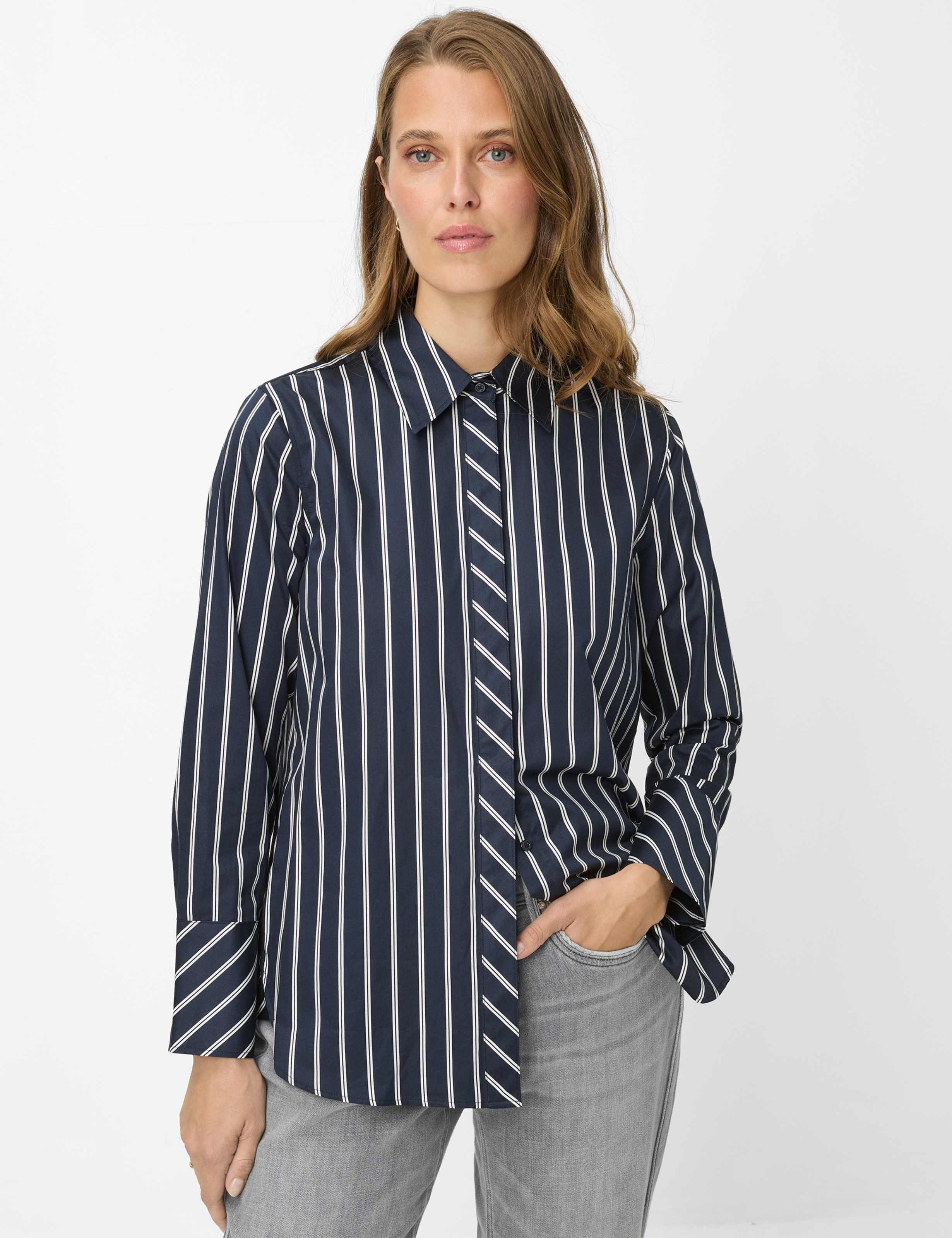 Brax Damen Hemd Style VIKI navy, dunkelblau, Gr. 36