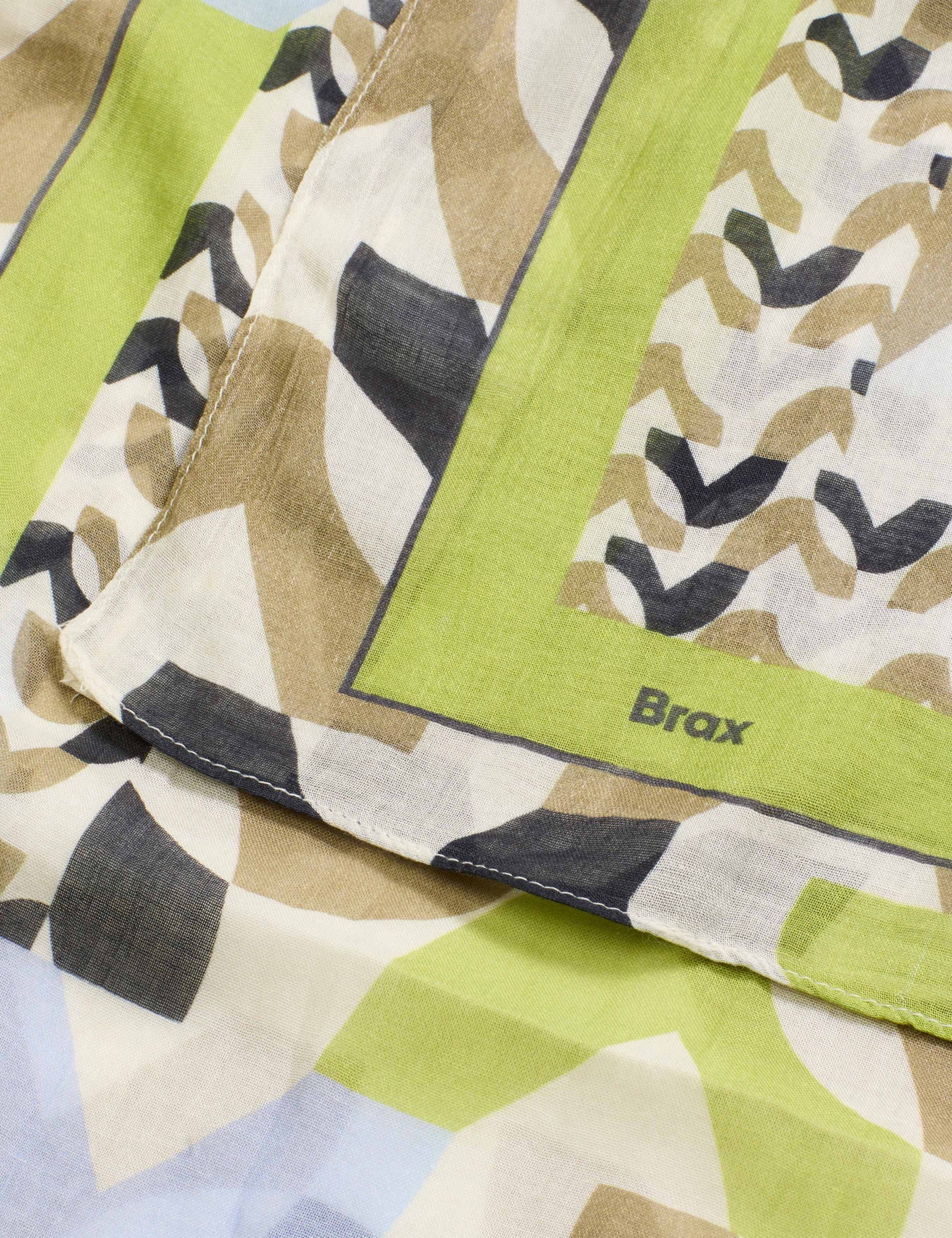 Brax Damen Schal Style JANINE faded khaki Grün Khaki, grün - khaki, Gr. 0SIZE