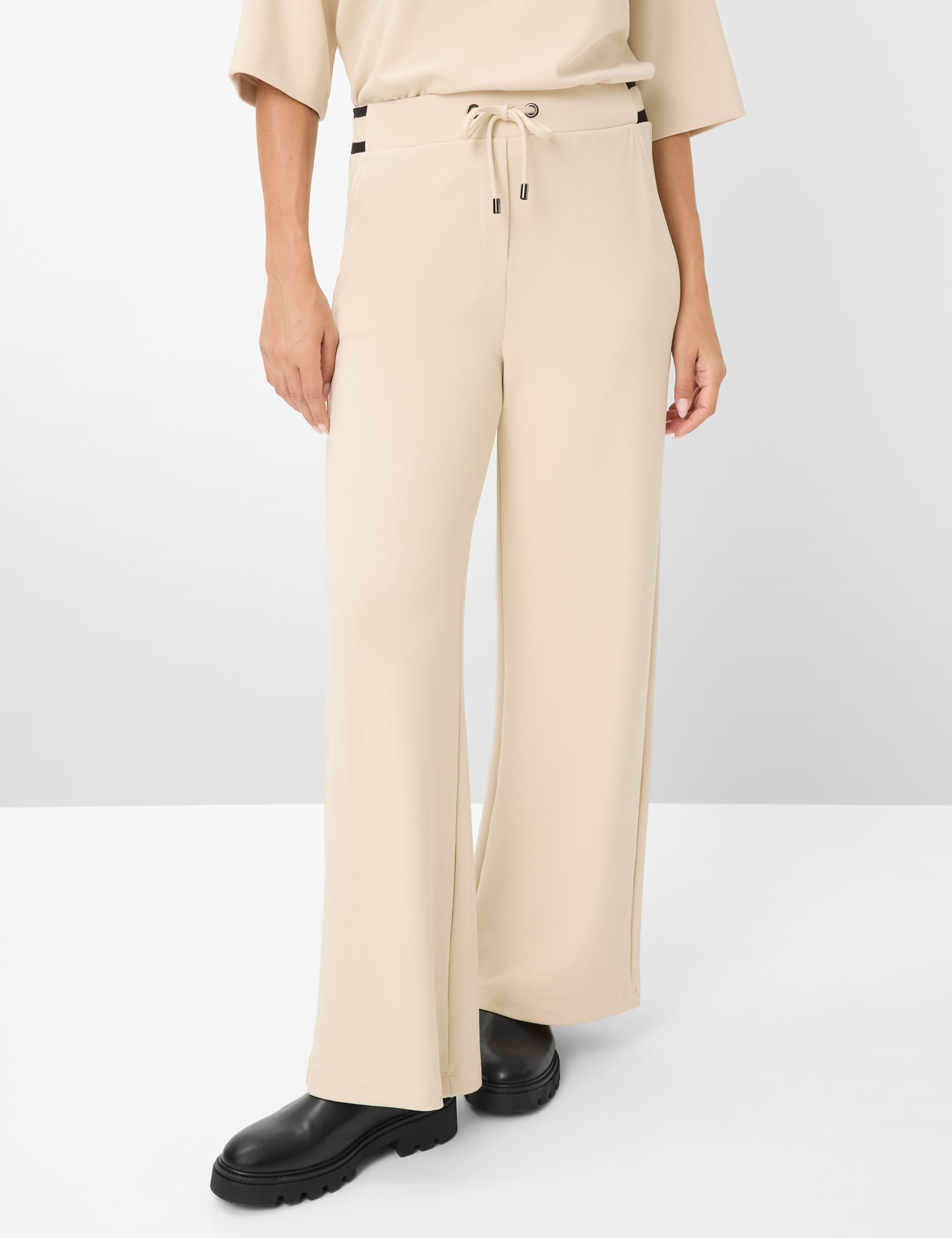 Thumbnail - Brax Damen Schlupfhose Style MAINE canvas, cremeweiß, Gr. XS