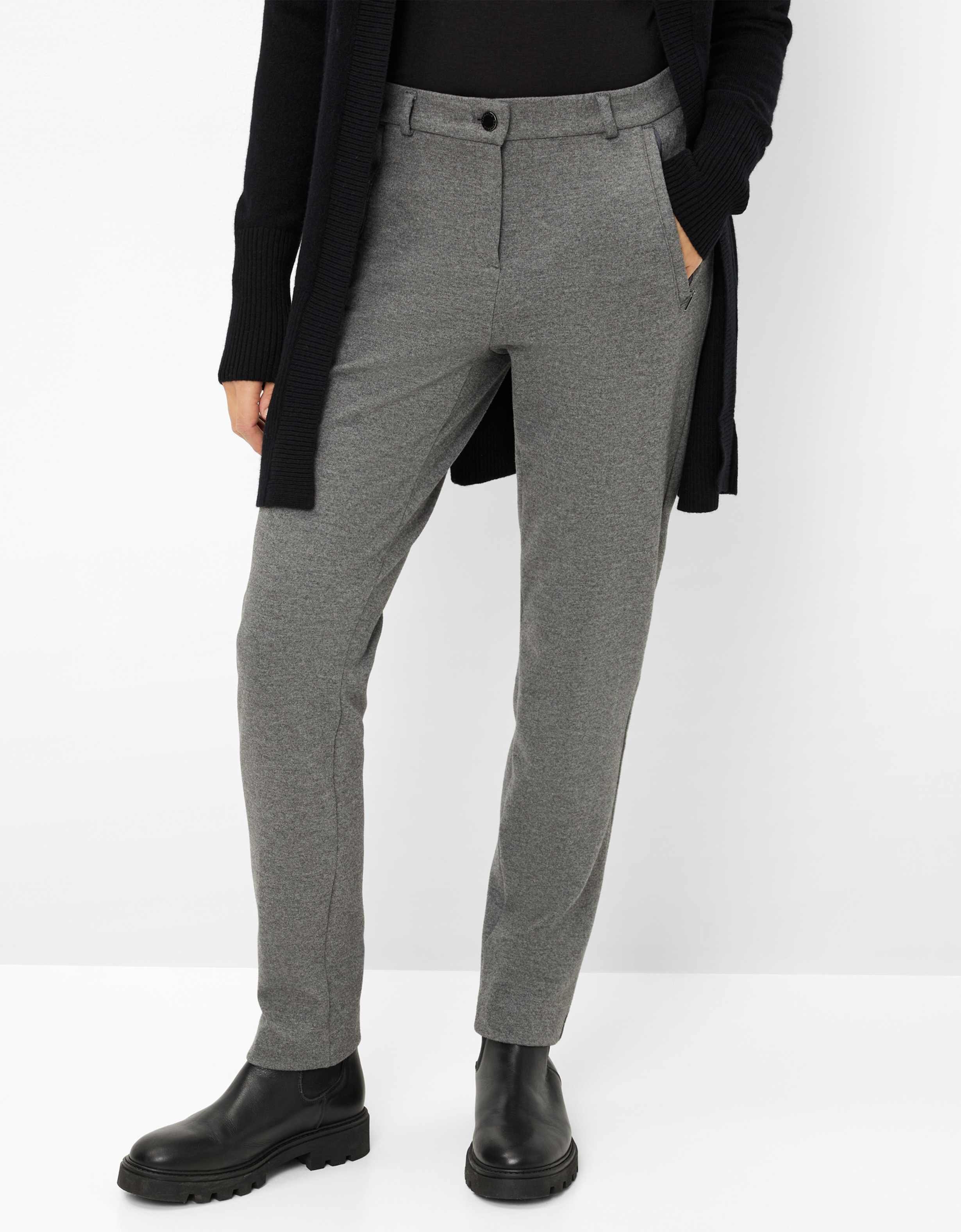 Raphaela by Brax Damen Hose Style LILLYTH NEW GREY, grau, Gr. 40K