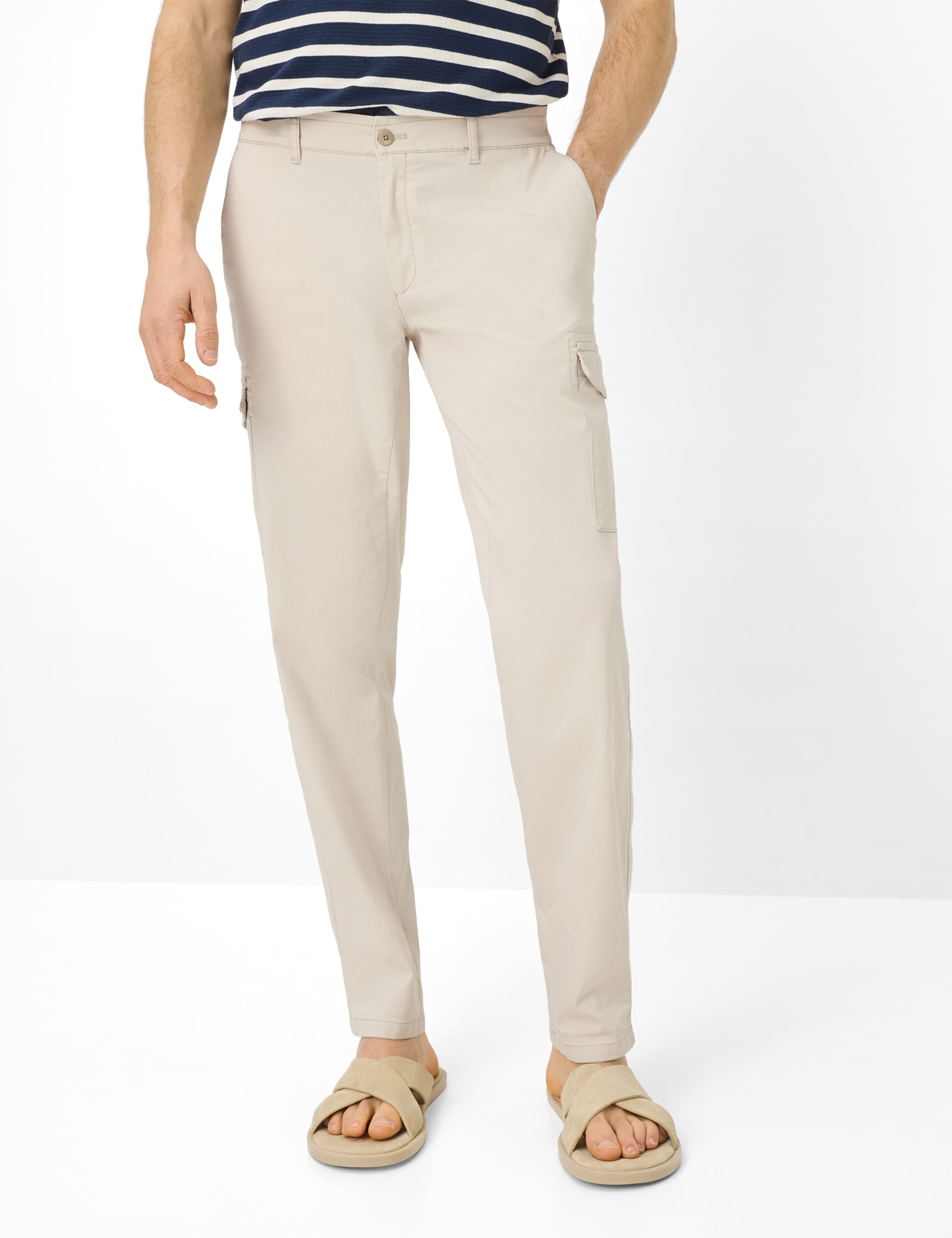 Brax Herren Cargohose Style PHIL BEACH, Beige, Gr. 35/30